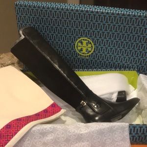 Tory Butch Riding boots (N.W.T) new W/ tags